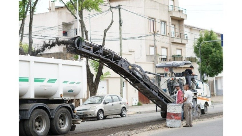 Así es el procedimiento para retirar los pavimentos vencidos antes de proceder con la repavimentación.